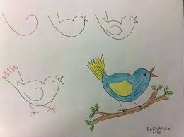 Sayilarla Resim Yapmak Dessin Oiseau Dessins Faciles Dessin Oiseau Facile