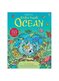 Robots sticker book at usborne books at home. Sticker Puzzle Ocean Paperback Price In Uae Noon Uae Kanbkam
