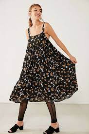 Kimchi Blue Fleur Babydoll Midi Dress Dresses Floral Babydoll Dress Floral Midi Dress