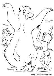 le livre de la jungle coloriage cartoon coloring pages disney books avion facile