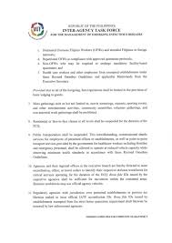 Mar 27, 2021 · the ecq will be effective beginning monday, march 29 to easter sunday, april 4. Covid 19 Public Advisory No 31 Omnibus Guidelines On The Implementation Of Community Quarantine In The Philippines Embassy Of The Philippines In Norway
