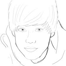 100% free famous people coloring pages. How To Draw Justin Bieber Step By Step With Drawing Tutorial How To Draw Step By Step Drawing Tutorials