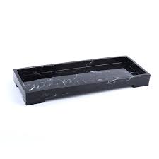 Or if you want to buy countertop bath accessories of a different kind, you can remove filters from the breadcrumbs at the top of the page. Vanity Tray Black Bathroom Vanity Countertops Toilet Tank Storage Tray New Home Marble Stone Vanity Tray Organizer Tray For Cl Bathtub Trays Aliexpress
