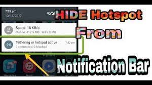 I was able to do this on my old phone, but i can't figure out how to do it now. Hide Hotspot From Notification Bar Technical Azhar Youtube