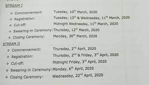 Check the latest nysc batch a, b & c 2021 latest news today. Nysc Batch A 2020 News Updates Batch B Stream Ii Camp Timetable Nysc News