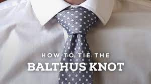 Made by tying the working end over the standing e. How To Tie A Balthus Knot Ties Com