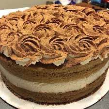 Tiramisu Cake Coffee Cake With Mascarpone Filling And Topped With Coffee Whipped Cream Cocoa Powder R Food Coffee Cake Cake Tiramisu Cake