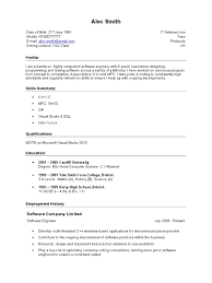 The skills section is a vital part of your software engineer resume. Software Engineer Cv Template