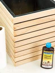 Follow in their steps and take on a reclaimed wood project of your own. Diy Modern Planter Box Stacy Risenmay