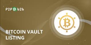 603 x 603 jpeg 29 кб. Bitcoin Vault Has Been Listed On P2pb2b P2pb2b News