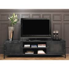 Tv Lowboard Im Industrial Stil Aus Metall Schwarz Lowboard Industrial Lowboard Industrie Stil Inneneinrichtung