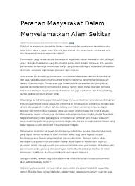 Check spelling or type a new query. Peranan Masyarakat Dalam Menyelamatkan A