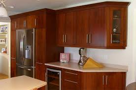 You can expect to get anywhere from 65% to 80% return on your cabinet and kitchen remodel investment when you sell your home. Clc Kitchen Cabinetry Cherry Wood Contemporary Design Makes For A Very Happy Homeowner