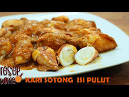 Beras pulut ini akan dimasak bersama santan sebelum disumbat ke dalam sotong sebelum dihidang dengan kuah santan. Sotong Kari Isi Pulut Youtube