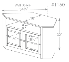 Amish 34 Economy Corner Tv Stand Tv Stand Plans Corner Tv Bed Woodworking Plans