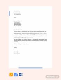 19 Formal Letters In Word Free Premium Templates