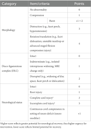 Image result for Subaxial Injury Classification Scale