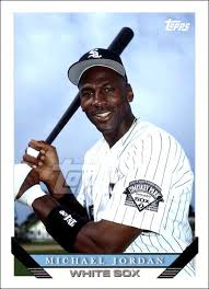 The card front even lists him as a member of the chicago bulls. Bottomms Cards On Twitter 1993 Topps Michael Jordan Dreamer Whitesox Bulls