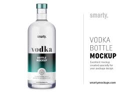 Vodka Bottle Mockup Vodka Vodka Bottle Bottle Mockup
