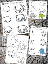 How To Draw Cartoon Animals Cartoon Drawings Animal Drawings Drawing For Kids