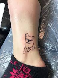 Two lovable french bulldogs on either side of this. Tattoos By Max Ackermann Photos Facebook