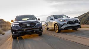 2020 competitors based on manufacturers' data as of 9/19/19. 2020 Honda Pilot Vs 2020 Toyota Highlander Comparison Test