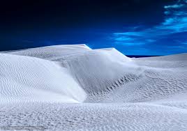 On The Horizon View Over The White Sand Desert Near Cervantes North Of Perth In Western Australia Only A Nambung National Park Western Australia White Sand