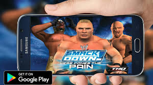 Wwe Smackdown Here Comes The Pain In 70 Mb For Android My Mob Games