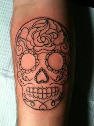 Simple Cute Sugar Skull Sugar Skull Tattoos Tattoos Skull Tattoo