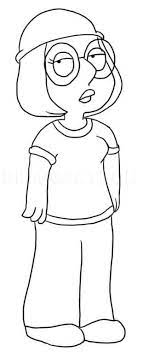 Why did you choose meg griffin to cosplay? How To Draw Meg Griffin From The Family Guy Coloring Page Trace Drawing