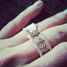 Pin By Cheri Green On Pretty Things Western Wedding Rings Custom Wedding Rings Custom Mens Wedding Rings