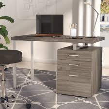 Shop wayfair for all the best gray computer desks. Wade Logan Kaitlyn Reversible Desk Reviews Wayfair