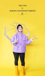 Nylon taslan is inexpensive folds up very small, is waterproof, silky, dries quickly, and is wind resistant. Tilly And The Buttons Ten Tips For Sewing Rainwear Fabrics