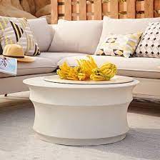 4.3 out of 5 stars 3. Sculpted Drum Coffee Table Drum Coffee Table Outdoor Coffee Tables Living Room Coffee Table