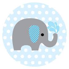 Wee ones effortlessly snuggle up to our luxury baby blankets, combining exquisite craftsmanship, supersoft fabrics and elegant colors that complement any nursery aesthetic. Amazon Com Baby Boy Elephant Stickers For Baby Shower And Birthday Favor Labels In Blue Polka Dot Set Of 50 Handmade