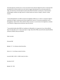 Nu neglija acest aspect important! Hemoleucograma Completa Este Un Test Care Poate Furniza Indicii De Diagnostic Pentru Numeroase Boli