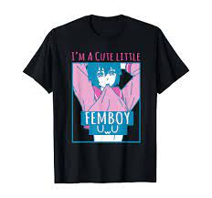 Amazon.com: Cute Little Femboy Aesthetic Sissy Cute Femboy Anime T-Shirt :  Clothing, Shoes & Jewelry