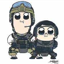I Dont Really Like Pop Team Epic But I Liked This Crossover Its Funny Credit Stan Chen1 Rainbow Six Siege Anime Rainbow Six Siege Memes Rainbow Six Siege Art