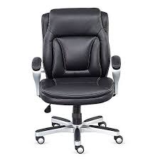 Petite Low Height Computer Chair In Black Faux Leather Wi Best Office Chair Office Chair Office Furniture Accessories