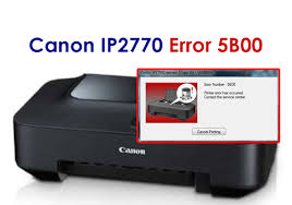 Canon Ip2770 Error 5b00 Bagaimana Cara Mengatasinya Pakiqin Com