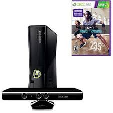 Xbox 360 4gb Kinect Nike Fit Bundle Walmart Com Kinect Xbox Kinect Xbox 360