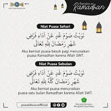 Setiap tahun, umat islam di malaysia akan mengerjakan ibadah puasa wajib pada bulan ke sembilan dalam kalendar islam iaitu bulan ramadhan. Lafaz Niat Puasa Ramadhan Harian Dan Sebulan Aku Sis Lin