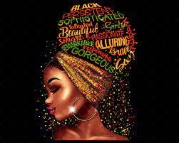 Black Girl Art Afro Women Png Black Women Strong Png Black Etsy Black Girl Art Drawings Of Black Girls Black Art Pictures