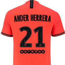 Choose an option s m l xl. Playerversion Ander Herrera Aguera Psg Jordan 19 20 Authentic Home Jersey Jersey Soccer Jersey Psg