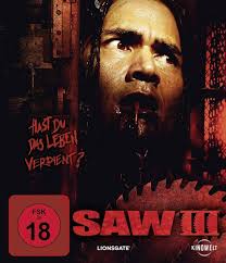 Saw III [Blu-ray]: Amazon.de: Bell, Tobin, Smith, Shawnee, MacFadyen,  Angus, Flatman, Barry, Meyer, Dina, Koaho, Mpho, Soomekh, Bahar, Bousman,  Darren ...