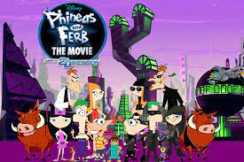 Across the 2nd dimension opens with phineas, ferb and the rest of the gang in a bit of a pickle: New Phineas And Ferb Movie Sets August Premiere Date