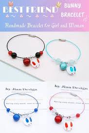 Rabbit Handmade Best Friend Bracelet For Gift Friend Bracelets Handmade Bracelets Rabbit Jewelry