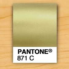 Gold Ink Pms 871 The Prettiest Pantone Gold Which Looks