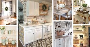 27 Country Cottage Style Kitchen Decor Ideas To Make You Fall In Love With Your Kitchen Again Cottage Style Kitchen Country Cottage Interiors Country Cottage Style