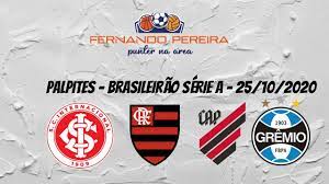 Abaixo de 3,5 gols na partida. Palpite Athletico Paranaense X Gremio E Internacional X Flamengo Serie A Serie A Youtube